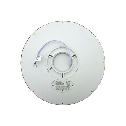 LED Stropní svítidlo LED/24W/230V 3000/4000/6500K pr. 30 cm hnědá